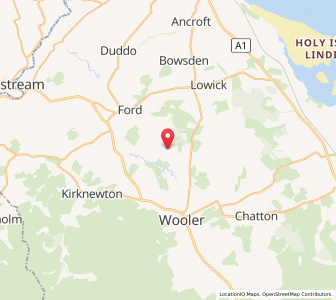 Map of Fentonhill, EnglandEngland