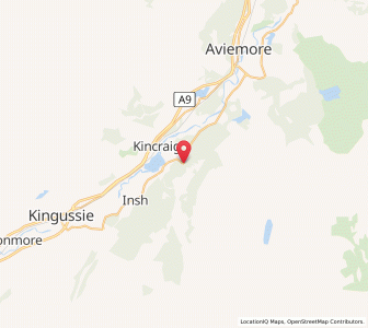 Map of Feshiebridge, ScotlandScotland