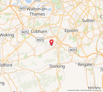 Map of Fetcham, EnglandEngland