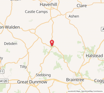 Map of Finchingfield, EnglandEngland