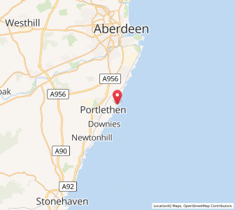Map of Findon, ScotlandScotland