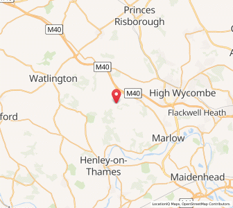 Map of Fingest, EnglandEngland