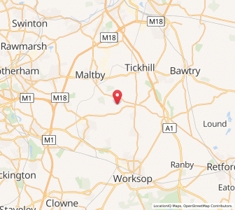 Map of Firbeck, EnglandEngland