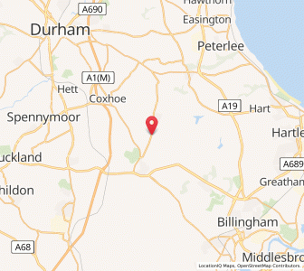 Map of Fishburn, EnglandEngland
