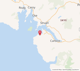 Map of Fiskavaig, ScotlandScotland
