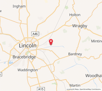 Map of Fiskerton, EnglandEngland