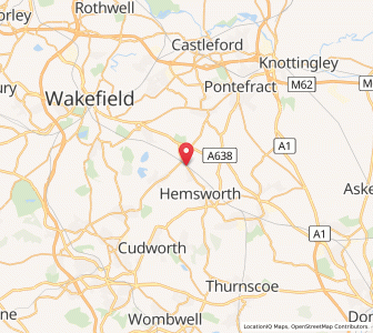 Map of Fitzwilliam, EnglandEngland
