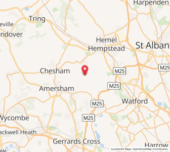 Map of Flaunden, EnglandEngland