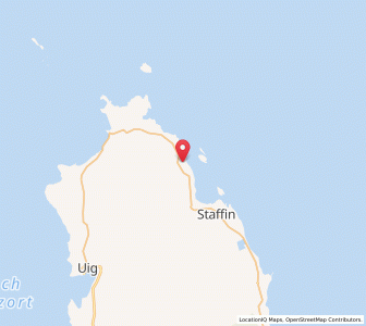 Map of Flodigarry, ScotlandScotland