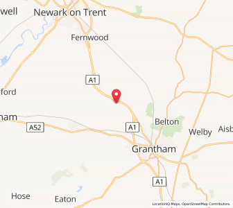 Map of Foston, EnglandEngland