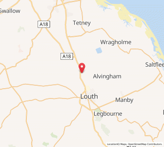 Map of Fotherby, EnglandEngland