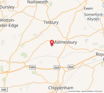 Map of Foxley, EnglandEngland
