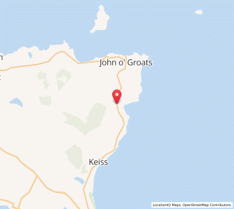 Map of Freswick, ScotlandScotland