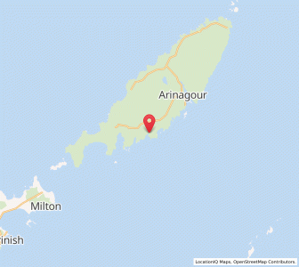 Map of Friesland, ScotlandScotland