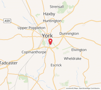 Map of Fulford, EnglandEngland