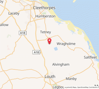 Map of Fulstow, EnglandEngland