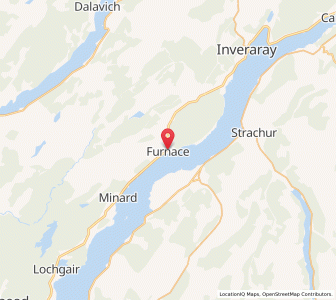 Map of Furnace, ScotlandScotland