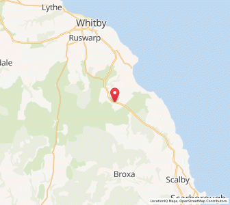 Map of Fylingdales, EnglandEngland