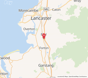 Map of Galgate, EnglandEngland