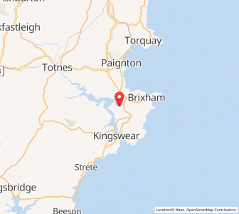 Map of Galmpton, EnglandEngland
