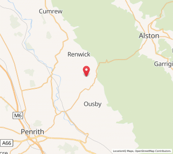 Map of Gamblesby, EnglandEngland
