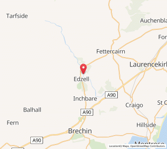 Map of Gannachy, ScotlandScotland