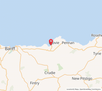 Map of Gardenstown, ScotlandScotland