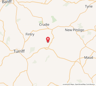 Map of Garmond, ScotlandScotland
