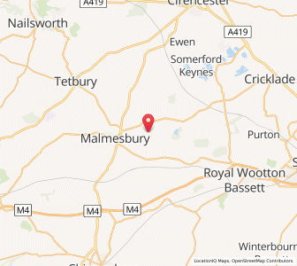 Map of Garsdon, EnglandEngland