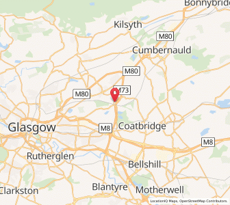 Map of Gartcosh, ScotlandScotland
