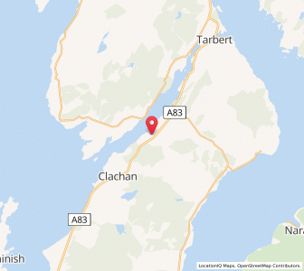 Map of Gartnagrenach, ScotlandScotland