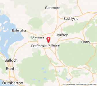 Map of Gartness, ScotlandScotland
