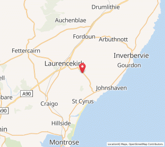 Map of Garvock, ScotlandScotland