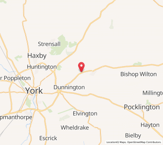 Map of Gate Helmsley, EnglandEngland