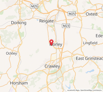 Map of Gatwick, EnglandEngland