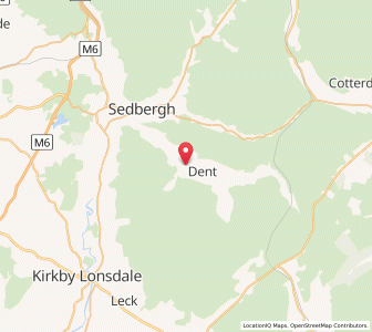 Map of Gawthrop, EnglandEngland