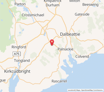 Map of Gelston, ScotlandScotland