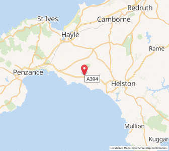 Map of Germoe, EnglandEngland