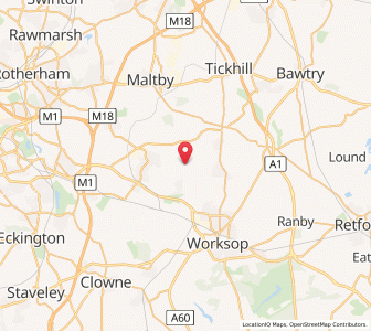 Map of Gildingwells, EnglandEngland