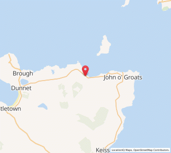 Map of Gills, ScotlandScotland