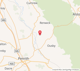 Map of Glassonby, EnglandEngland