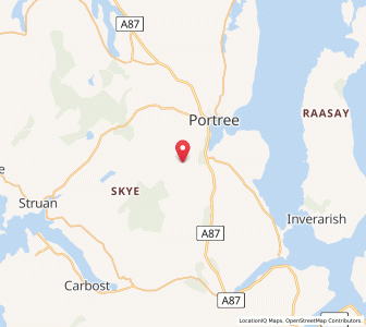 Map of Glenmore, ScotlandScotland