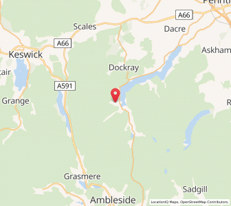 Map of Glenridding, EnglandEngland