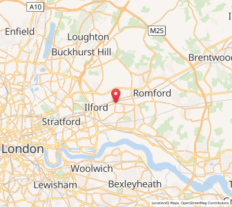 Map of Goodmayes, EnglandEngland
