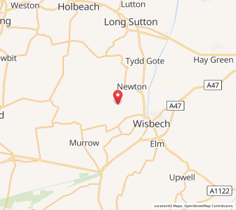 Map of Gorfield, EnglandEngland