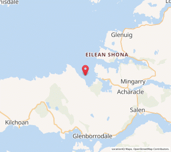 Map of Gortenfern, ScotlandScotland
