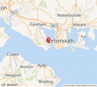 Map of Gosport, EnglandEngland