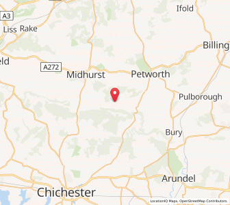 Map of Graffham, EnglandEngland