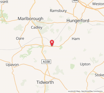 Map of Grafton, EnglandEngland