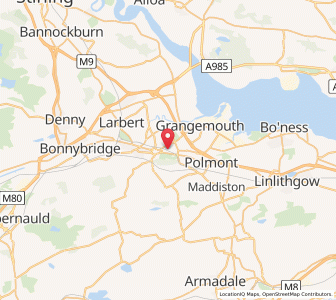 Map of Grahamston, ScotlandScotland